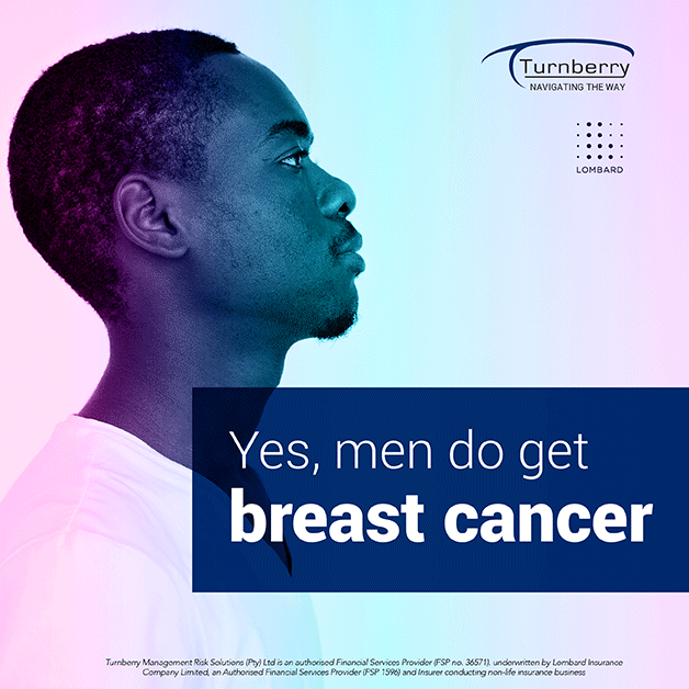 Yes, men do get breast cancer